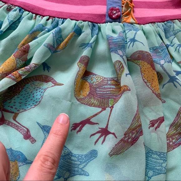 MJ birds top & bottoms outfit 6 - Picture 4 of 9